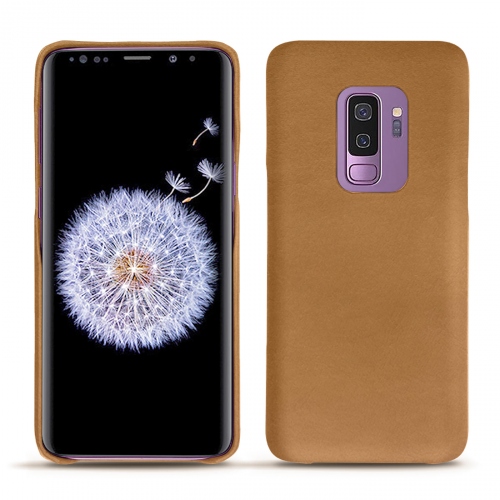 Lederschutzhülle Samsung Galaxy S9+Castan esparciate ( Pantone #824F2A )
