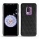 Custodia in pelle Samsung Galaxy S9+ - Ebène - Couture ( Sleek P C12 - Black ) 