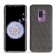 Lederschutzhülle Samsung Galaxy S9+ - Anthracite - Couture ( Pantone 424C ) 