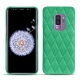 Samsung Galaxy S9+ leather cover - Menthe vintage - Couture