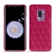 Custodia in pelle Samsung Galaxy S9+ - Rose fluo - Couture