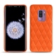 レザーケース Samsung Galaxy S9+ - Orange fluo - Couture