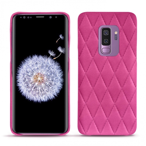Custodia in pelle Samsung Galaxy S9+Rose BB - Couture ( Pantone #DB599F )