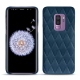 Custodia in pelle Samsung Galaxy S9+ - Blu mediterran - Couture