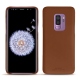 Funda de piel Samsung Galaxy S9+ - Marron PU
