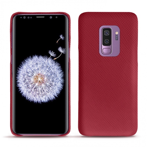 Lederschutzhülle Samsung Galaxy S9+Rouge passion ( Pantone #a6192e ) 