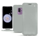 Custodia in pelle Samsung Galaxy S9+ - Gris ( Nappa - Pantone W428C ) 