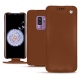 Capa em pele Samsung Galaxy S9+ - Marron ( Nappa - Pantone 1615C ) 