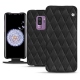 Custodia in pelle Samsung Galaxy S9+ - Noir - Couture ( Nappa - Black ) 