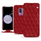 Capa em pele Samsung Galaxy S9+ - Rouge - Couture ( Nappa - Pantone 199C ) 