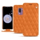 Samsung Galaxy S9+ leather case - Orange - Couture ( Nappa - Pantone 1495U ) 