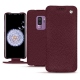 硬质真皮保护套 Samsung Galaxy S9+ - Lie de vin ( Pantone 5115C ) 