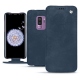 Custodia in pelle Samsung Galaxy S9+ - Jean vintage ( Roughtcut - Pantone 285U  ) 