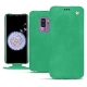 硬质真皮保护套 Samsung Galaxy S9+ - Menthe vintage ( Pantone 562C ) 
