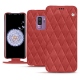 Capa em pele Samsung Galaxy S9+ - Cerise vintage - Couture