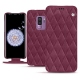 Lederschutzhülle Samsung Galaxy S9+ - Prune vintage - Couture