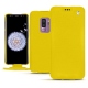 Funda de piel Samsung Galaxy S9+ - Jaune fluo