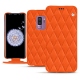 Funda de piel Samsung Galaxy S9+ - Orange fluo - Couture