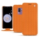 硬质真皮保护套 Samsung Galaxy S9+ - Abaca arancio