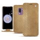 Samsung Galaxy S9+ leather case - Serpent sabbia