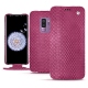 Samsung Galaxy S9+ leather case - Serpent ciclamino