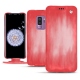 Capa em pele Samsung Galaxy S9+ - Rose Patine