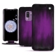 Custodia in pelle Samsung Galaxy S9+ - Violet Patine