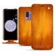 Capa em pele Samsung Galaxy S9+ - Orange Patine