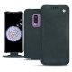Custodia in pelle Samsung Galaxy S9+ - Blu marino
