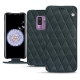 Samsung Galaxy S9+ leather case - Blu marino - Couture