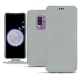 Capa em pele Samsung Galaxy S9+ - Gris PU