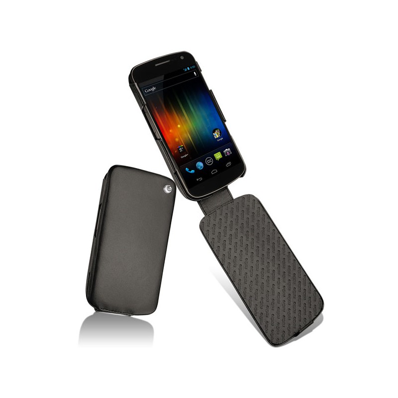 Housse cuir Samsung Galaxy Nexus  - Noir ( Nappa - Black ) 