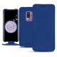 硬质真皮保护套 Samsung Galaxy S9+ - Bleu Océan PU