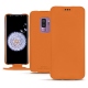 Capa em pele Samsung Galaxy S9+ - Orange PU