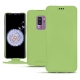 Custodia in pelle Samsung Galaxy S9+ - Vert olive PU