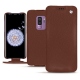 Funda de piel Samsung Galaxy S9+ - Marron délicat