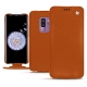 Capa em pele Samsung Galaxy S9+ - Orange vibrant
