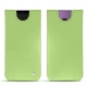 Pochette cuir Samsung Galaxy S9+ - Vert olive ( Nappa - Pantone 578U ) 