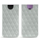 硬质真皮保护套 Samsung Galaxy S9+ - Gris - Couture ( Nappa - Pantone W428C ) 