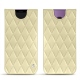 Capa em pele Samsung Galaxy S9+ - Beige - Couture ( Nappa - Pantone 7502C ) 