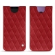 Funda de piel Samsung Galaxy S9+ - Rouge - Couture ( Nappa - Pantone 199C ) 