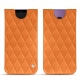 Custodia in pelle Samsung Galaxy S9+ - Orange - Couture ( Nappa - Pantone 1495U ) 