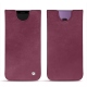 Pochette cuir Samsung Galaxy S9+ - Prune vintage ( Pantone 512C ) 