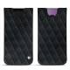 Pochette cuir Samsung Galaxy S9+ - Dark vintage - Couture