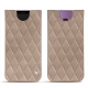 硬质真皮保护套 Samsung Galaxy S9+ - Taupe vintage - Couture