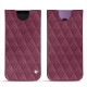 硬质真皮保护套 Samsung Galaxy S9+ - Prune vintage - Couture
