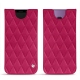 硬质真皮保护套 Samsung Galaxy S9+ - Rose fluo - Couture