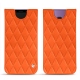 Funda de piel Samsung Galaxy S9+ - Orange fluo - Couture