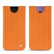 Samsung Galaxy S9+ leather pouch - Abaca arancio