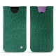 Funda de piel Samsung Galaxy S9+ - Crocodile pino